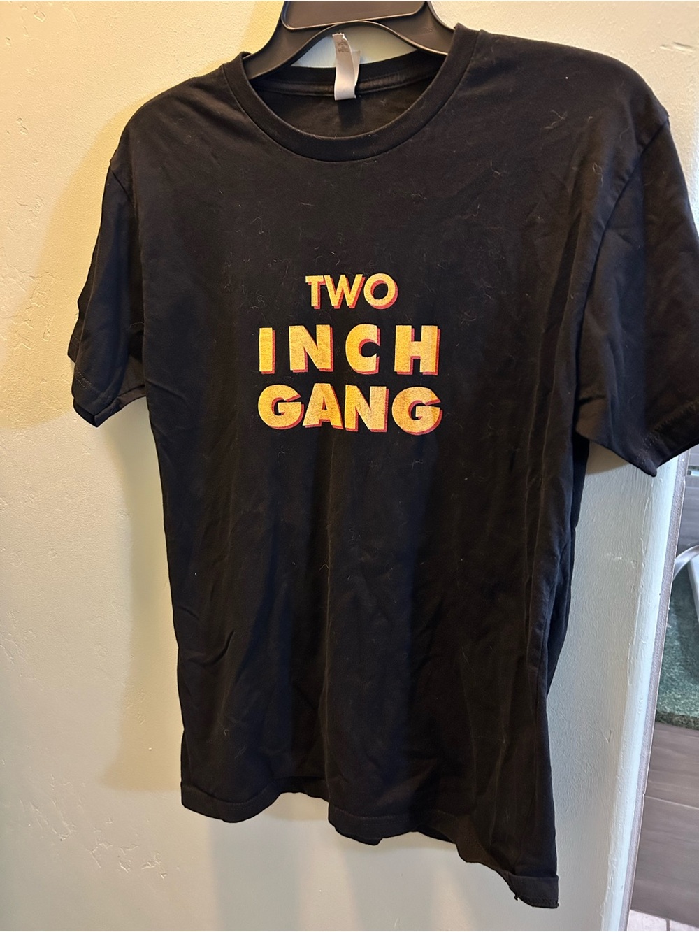 Two Inch Gang Black Graphic Tee